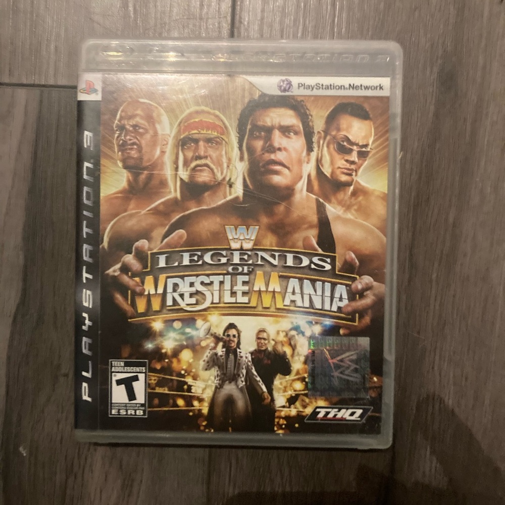 THQ Legends of WrestleMania for PS3